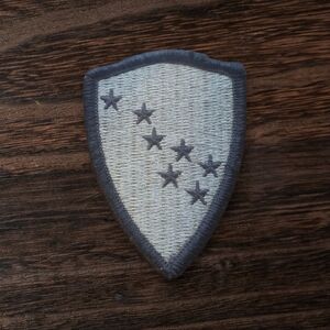 GENUINE U.S. OLD STYLE BDU ARMY PATCH: ALASKA NATIONAL GUARD - EMBROIDERED
